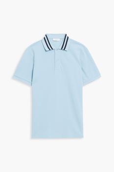 商品Sandro | Cotton-piqué polo shirt,商家THE OUTNET US,价格¥358图片