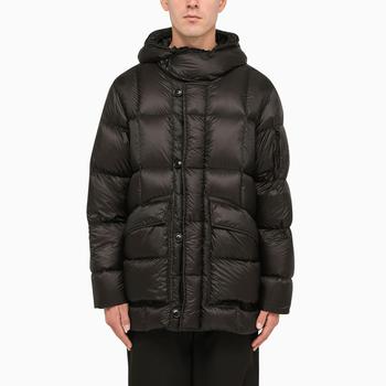 推荐Black quilted nylon down jacket商品