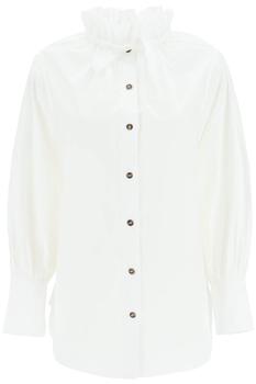 推荐GATHERED HIGH COLLAR SHIRT商品