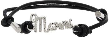 Marni | Black Leather Bracelet商品图片,3.5折