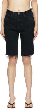 推荐Black Denim Beverly Shorts商品