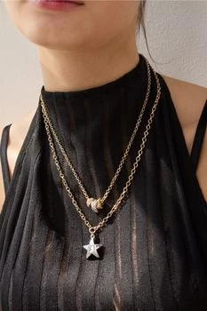 Urban Outfitters | Bristol Pendant Layering Necklace Set,商家Urban Outfitters,价格¥150