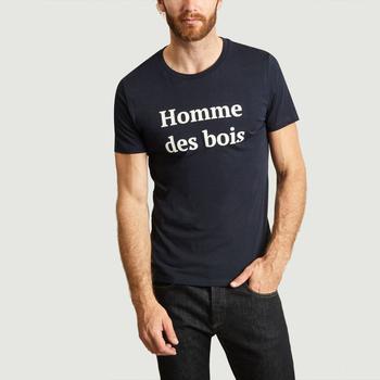 推荐Homme Des Bois T-Shirt Navy Blue Faguo商品