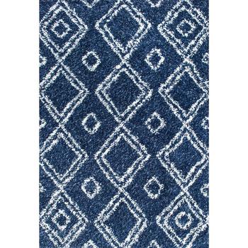 nuLOOM, nuLOOM | Iola OZSG18C Blue 4' x 6' Area Rug商品图片 额外9折, 额外九折