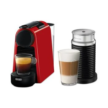 Nespresso | Original Essenza Mini Espresso Machine by De'Longhi, Red with Aeroccino Milk Frother,商家Macy's,价格¥1692