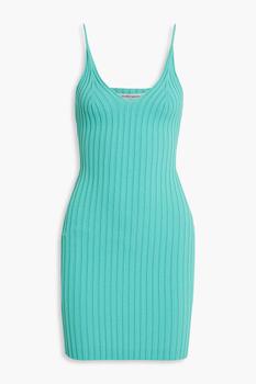 亚历山大王 连衣裙, Alexander Wang | Ribbed-knit mini dress商品图片 4.4折