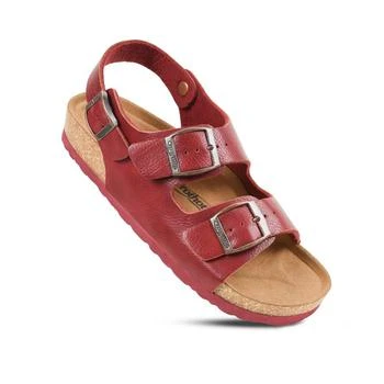 推荐Women's Sandals Venla Dark Red商品
