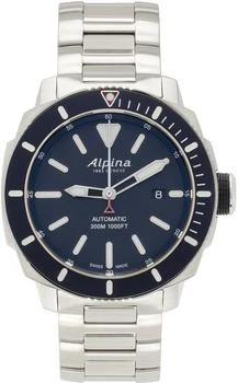 Alpina | Silver Seastrong Diver 300 Automatic Watch 