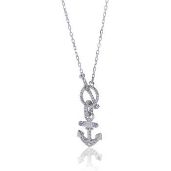 商品Swarovski | Swarovski Travel Rhodium Plated And Crystal Pendant Necklace 5555438,商家Shopworn,价格¥225图片