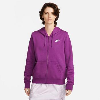 推荐Women's Nike Sportswear Club Fleece Full-Zip Hoodie商品