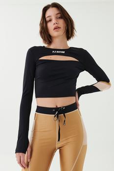 商品PE Nation | Magnitude Long Sleeve Top - Black,商家The Sports Edit,价格¥953图片