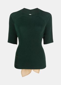 Uma Wang | Uma Wang Green Knit Top商品图片,7折×额外9.5折, 额外九五折