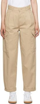 Carhartt WIP | Beige Collins Trousers,商家Ssense US,价格¥669