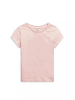 Ralph Lauren | Little Girl's & Girl's Signature Cotton Polo Tee,商家Saks Fifth Avenue,价格¥218