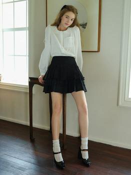 商品Tiered Black Slim Umbrella Skirt,商家W Concept,价格¥935图片