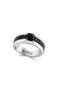Effy | Men's Sterling Silver Onyx & Black Spinel Band Ring,商家Nordstrom Rack,价格¥2919