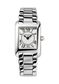 Frederique Constant | Women's Swiss Carree Stainless Steel Bracelet Watch商品图片,
