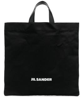 Jil Sander | JIL SANDER Logo print shopping bag商品图片,7.4折