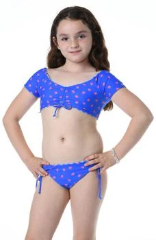 Hobie | Kids' Strawberry Ruched Reversible Two-Piece Swimsuit,商家Nordstrom Rack,价格¥98