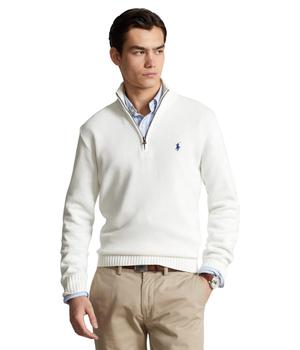 男装拉夫劳伦毛衣, Ralph Lauren | Cotton 1/4 Zip Sweater商品图片 
