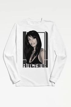 男装Urban Outfitters, Urban Outfitters | Aaliyah Frame Long Sleeve Tee商品图片 额外9.5折, 额外九五折