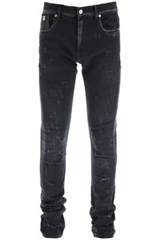 1017 ALYX 9SM | 1017 alyx 9sm distressed super skinny jeans商品图片,5.5折