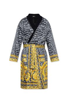 商品Versace | Versace Printed Belted Waist Bathrobe,商家Cettire,价格¥7291图片