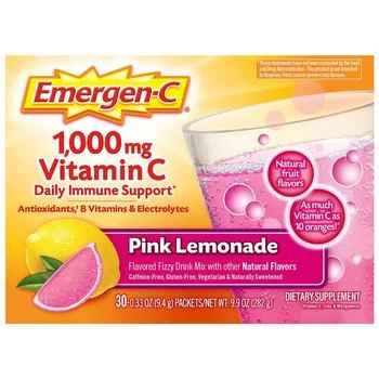 Emergen-C | Daily Immune Support Drink with 1000 mg Vitamin C, Antioxidants, & B Vitamins,商家Walgreens,价格¥127