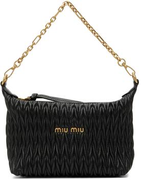 product Black Mini Matelassé Spirit Shoulder Bag image