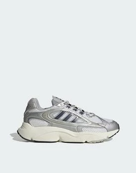 Adidas | adidas Originals Ozmillen trainers in grey and white 5.5折, 独家减免邮费