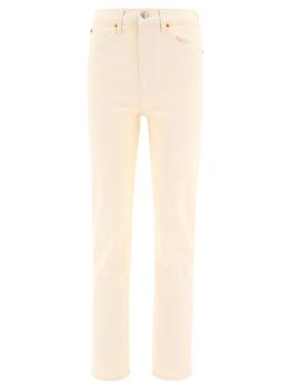 Re/Done | Re/Done Womens White Pants商品图片,