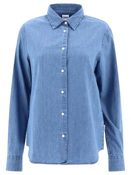 ASPESI | Shirt In Lightweight Denim Shirts Light Blue,商家Wanan Luxury,价格¥699
