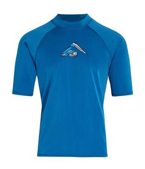 推荐Men's Mercury UPF 50+ Short Sleeve Sun Protective Rashguard Swim Shirt商品