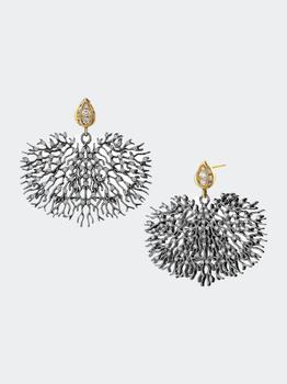 商品Black Coral Diamond Earrings,商家Verishop,价格¥36132图片
