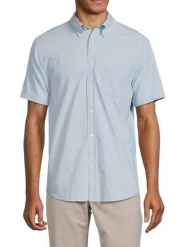 Brooks Brothers | Short Sleeve Chambray Oxford Shirt 1.8折