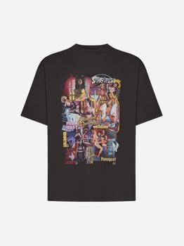We11done | New Movie Collage cotton t-shirt商品图片,