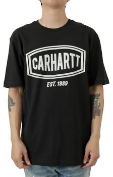 Carhartt | (105185) Loose Fit Heavyweight Short-Sleeve Logo Graphic T-Shirt - Black商品图片,6.1折×额外7折, 满$1享7.5折, 满折, 额外七折