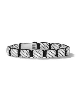 David Yurman | Sculpted Cable Woven Tile Bracelet,商家Saks Fifth Avenue,价格¥11252