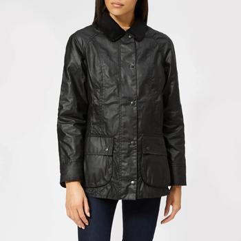 女士Barbour, Barbour | Barbour Women's Beadnell Wax Jacket - Black商品图片 额外7.5折, 额外七五折