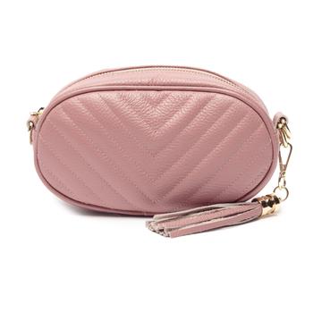 推荐Dusty Rose Quilted Pebble Bag商品