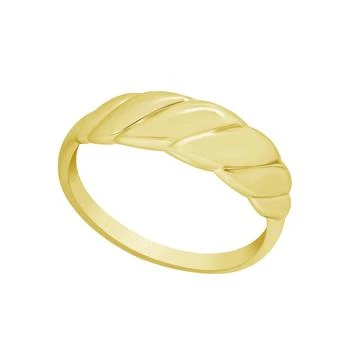 Essentials | Graduated Twist Ring in Gold Plate 2.4折