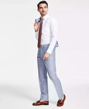 Brooks Brothers | Men's Classic-Fit Solid Linen Suit Pants,商家Macy's,价格¥977