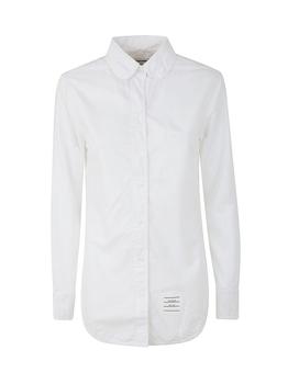 thom browne衬衫, Thom Browne | Thom Browne Round-Collar Stripe Detail Shirt商品图片 7.6折起