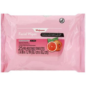 Facial Wipes - Pink Grapefruit