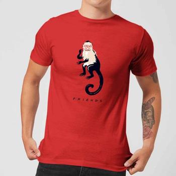 老友记, Friends | Friends Marcel The Monkey Men's T-Shirt - Red商品图片 