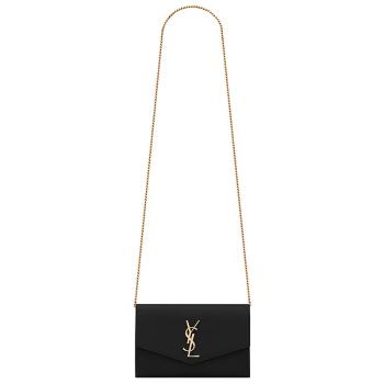 Yves Saint Laurent | 【现货】SAINT LAURENT PARIS/圣罗兰 2020早春新款UPTOWN系列 迷你粒面小牛皮 翻盖金扣链条单肩包（3色可选）商品图片,7.9折×额外9.8折, 包邮包税, 额外九八折