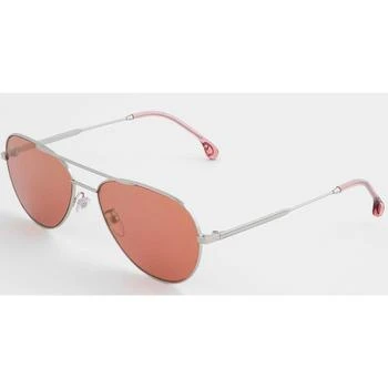 推荐Paul Smith Unisex Sunglasses - Angus Silver Metal Frame | PSSN006V2-01-58-17-145商品