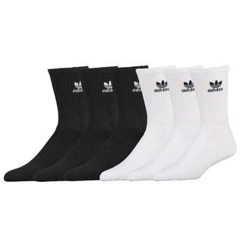 Adidas | adidas Originals Trefoil 6-Pack Crew Socks - Boys' Grade School,商家Foot Locker,价格¥137