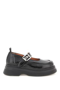 推荐Ganni Patent Leather Creepers Mary Jane商品