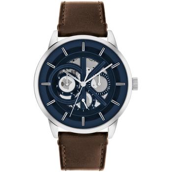 Calvin Klein | Men's Brown Leather Strap Watch 43mm商品图片,7.5折